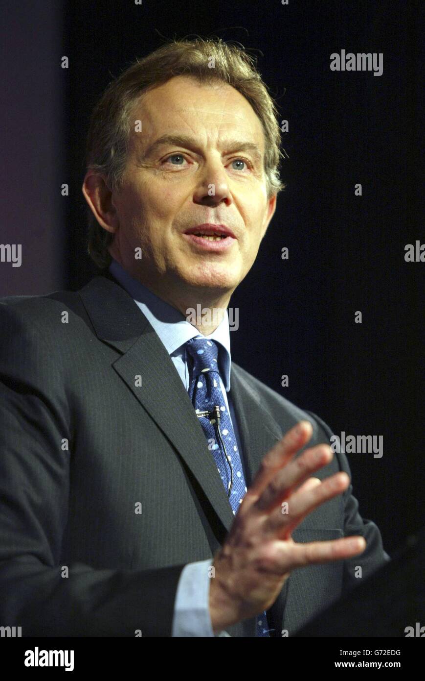 Prime Minister Tony Blair Stock Photo - Alamy