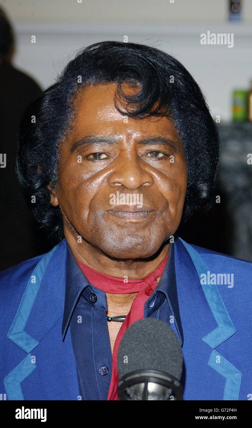 James Brown MOJO Honours List Award Stock Photo Alamy