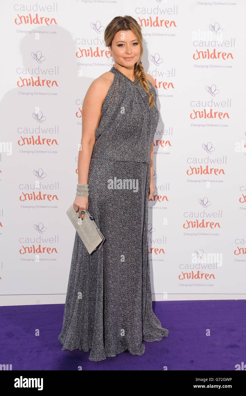 Holly candy arriving at the caudwell children butterfly ball hi-res