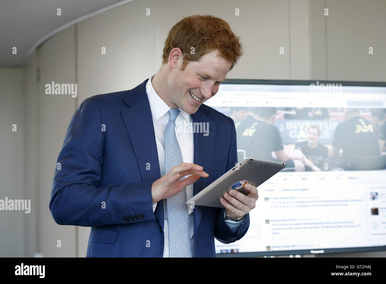 Invictus Games ticket launch Stock Photo Alamy