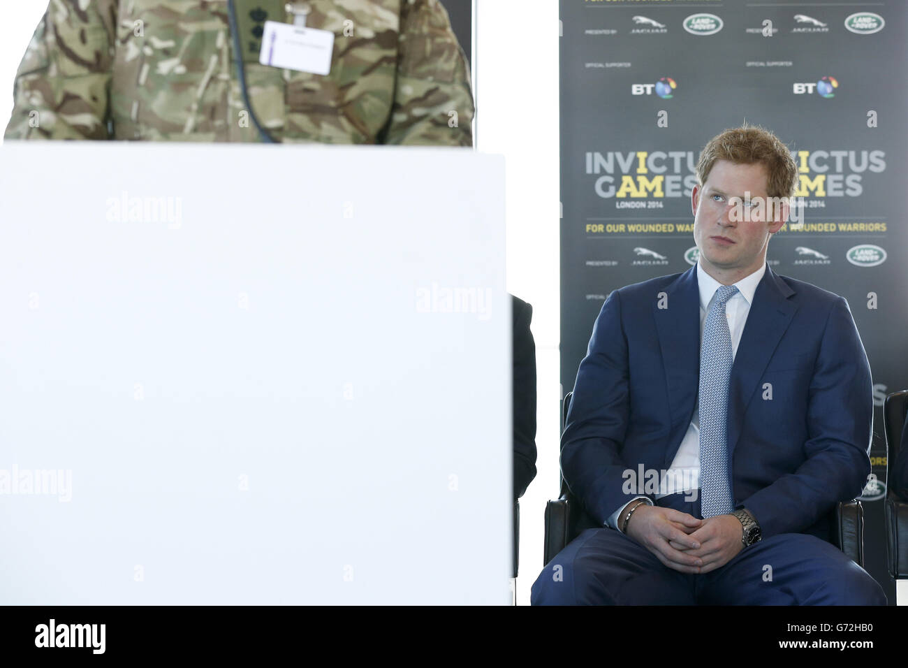 Invictus Games ticket launch Stock Photo Alamy