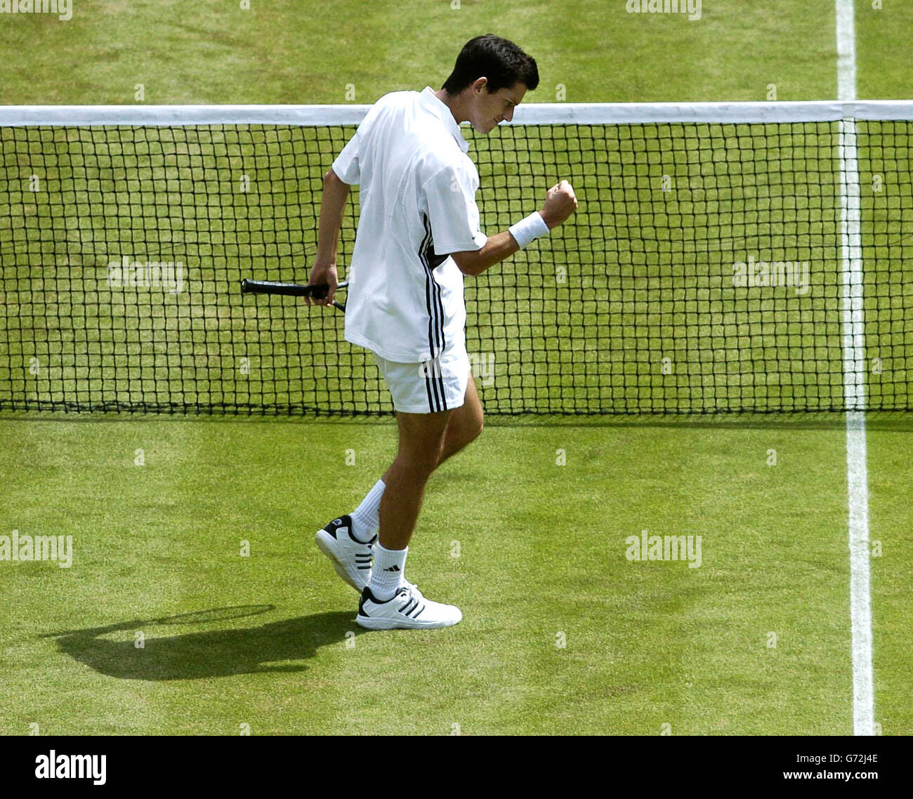 Henman Wimbledon 2004 People's Sunday Stock Photo