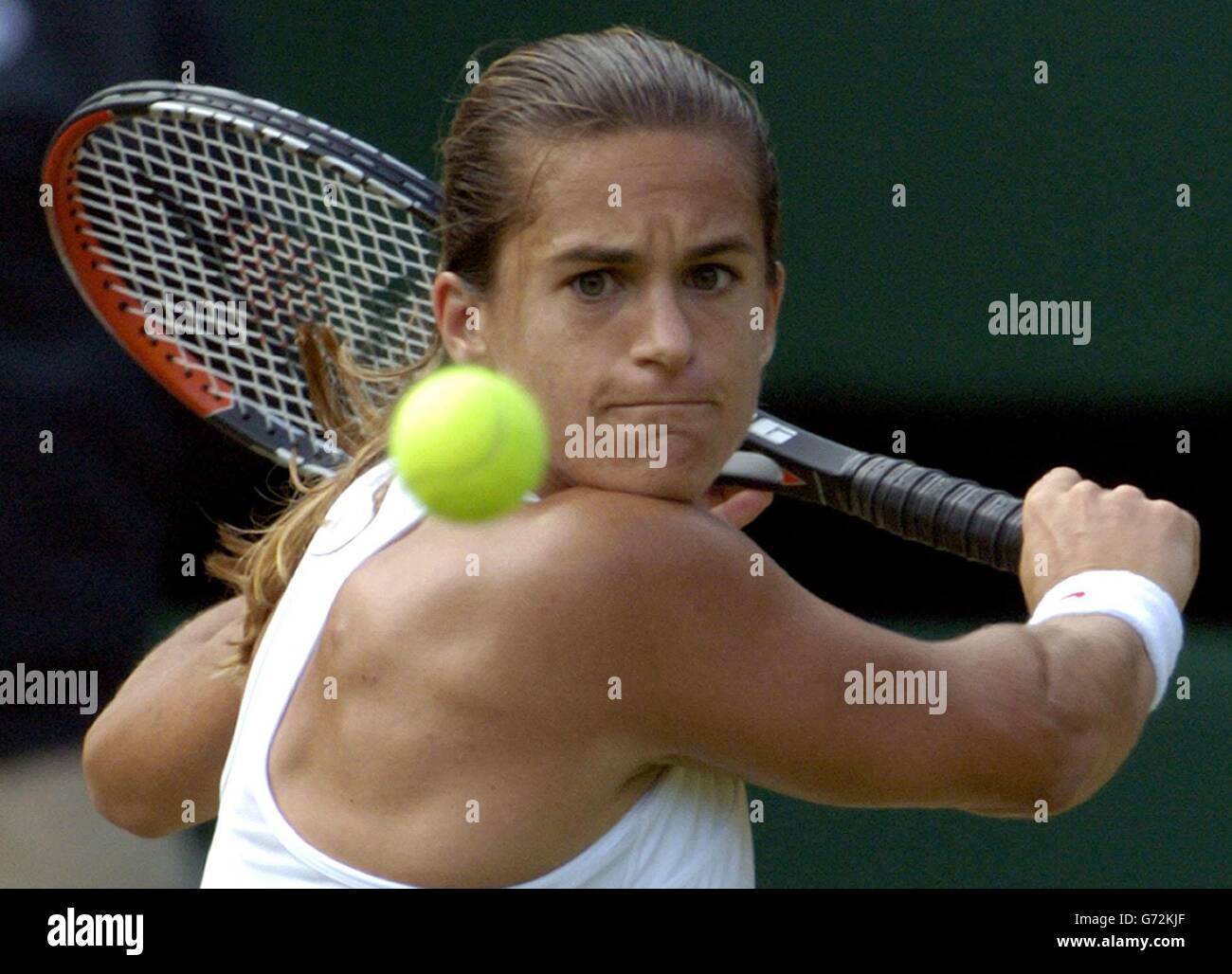 Wimbledon 2004 SemiFinals Stock Photo Alamy