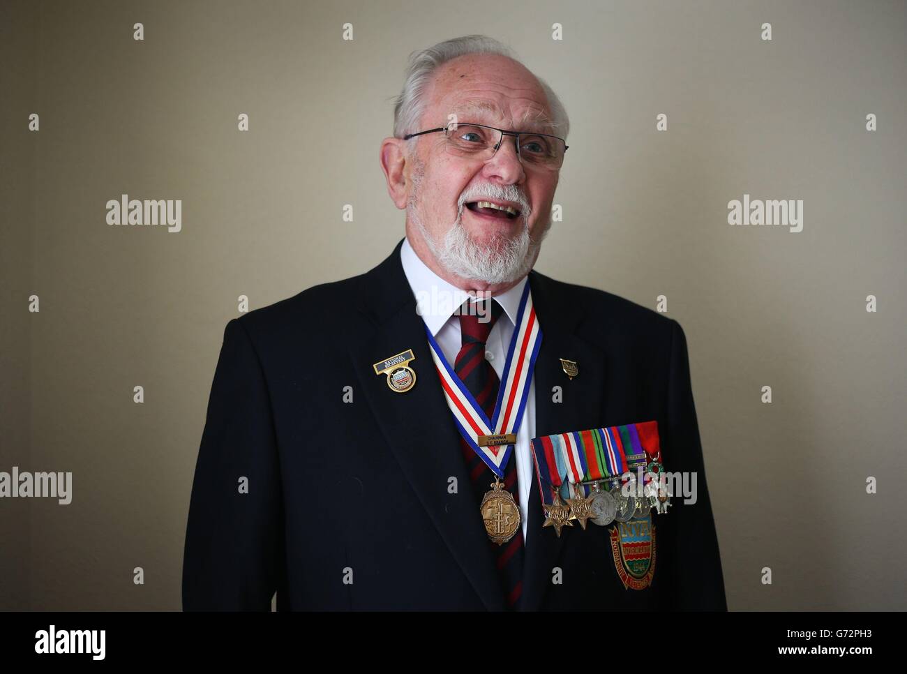 Normandy veteran George Batts who is also national secretary of the ...