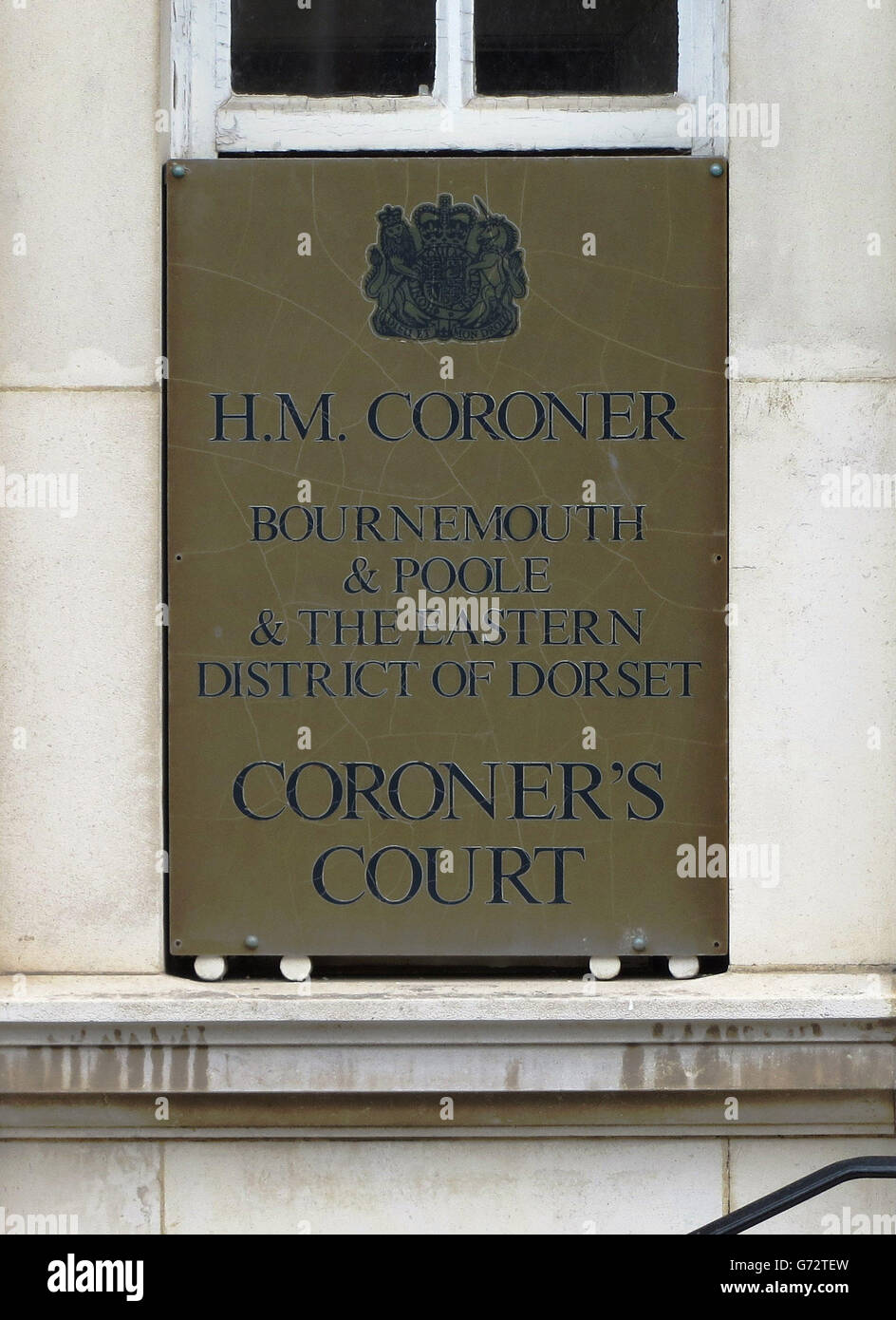 Dorset coroners court sign hires stock photography and images Alamy