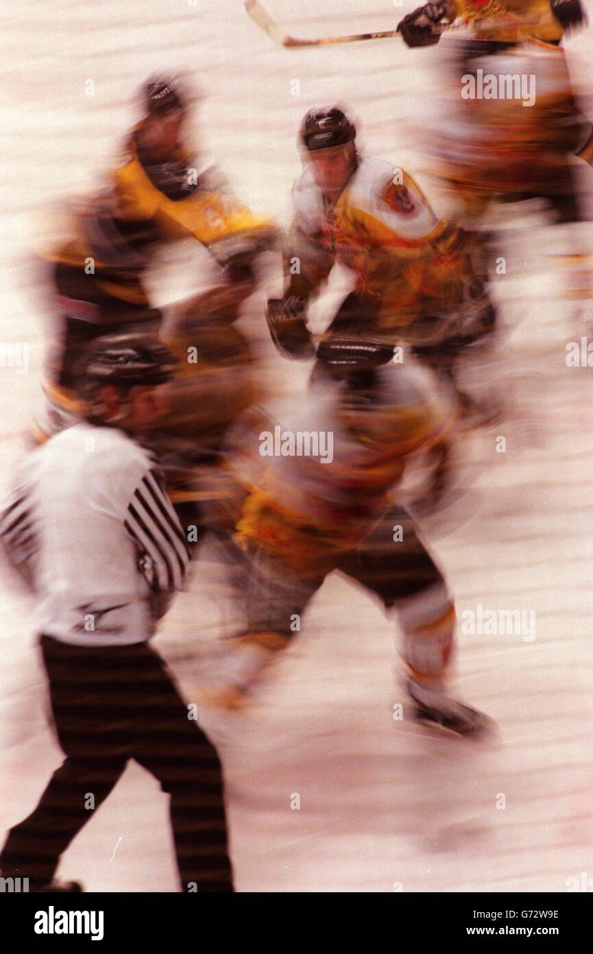 Ice Hockey Nottingham Panthers v Basingstoke Bisons Stock Photo Alamy