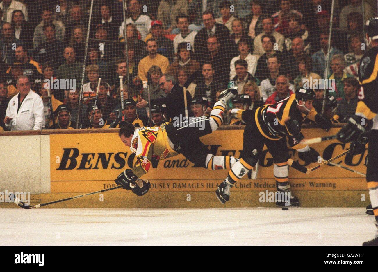 Ice Hockey Nottingham Panthers v Basingstoke Bison Stock Photo Alamy