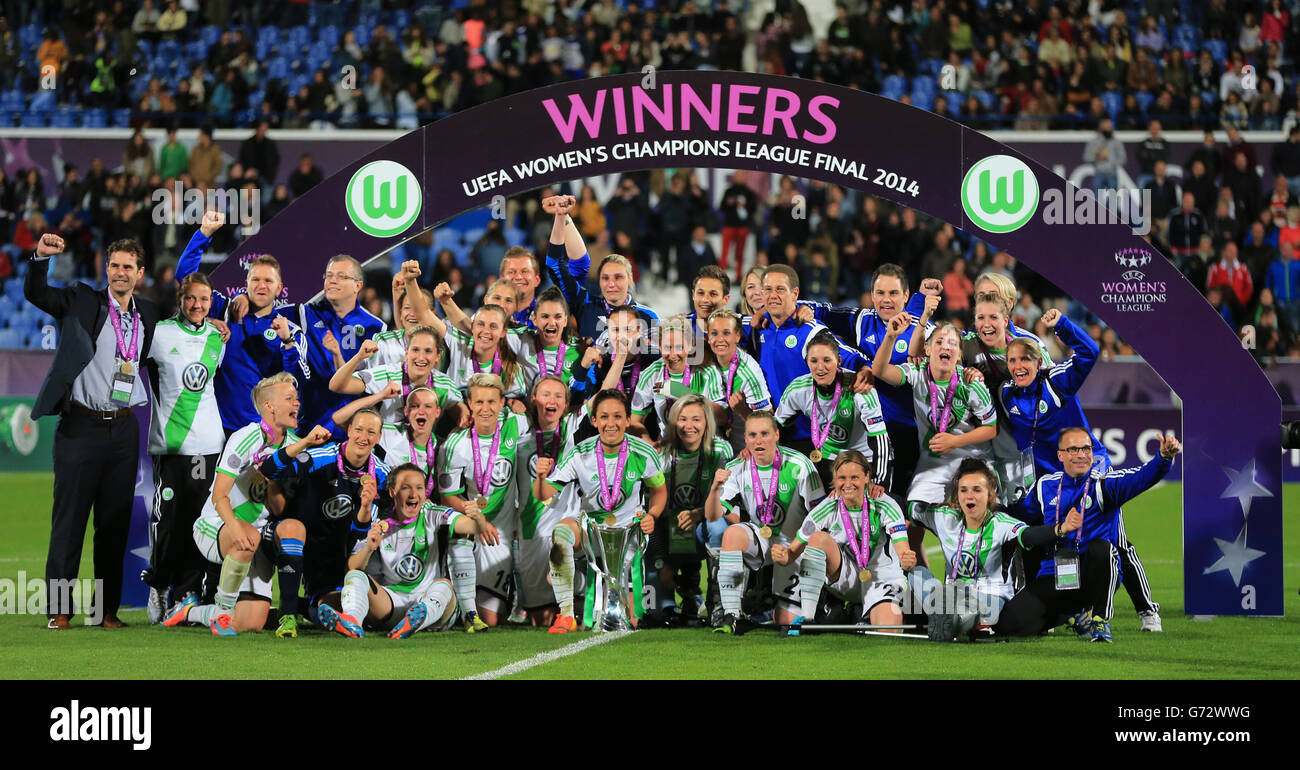 Soccer - UEFA Women's Champions League - Final - VfL Wolfsburg v Tyreso FF  - Estadio Do Restelo Stock Photo - Alamy