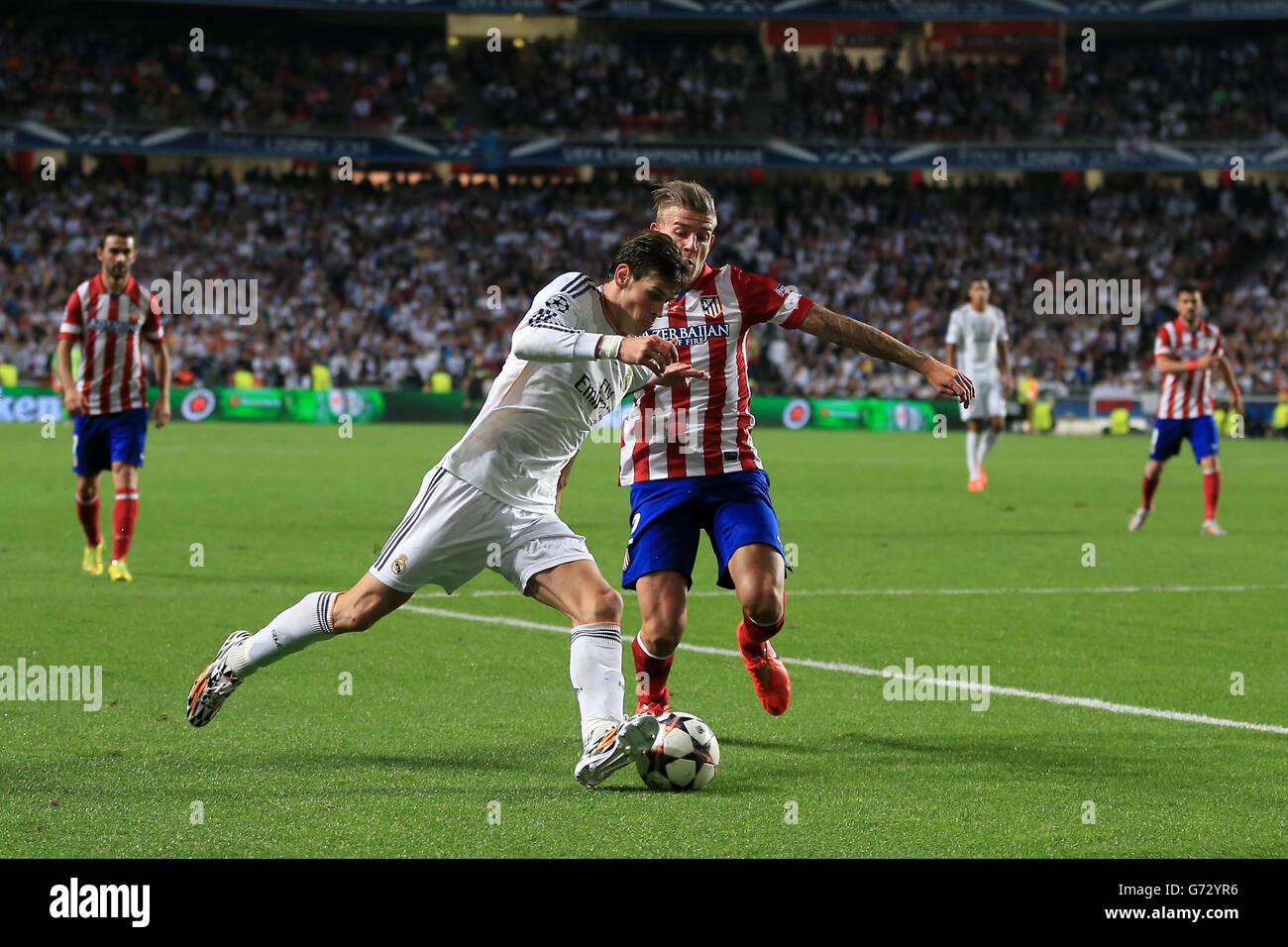 Soccer - UEFA Champions League - Final - Real Madrid v Atletico Madrid - Estadio Da Luz Stock Photo