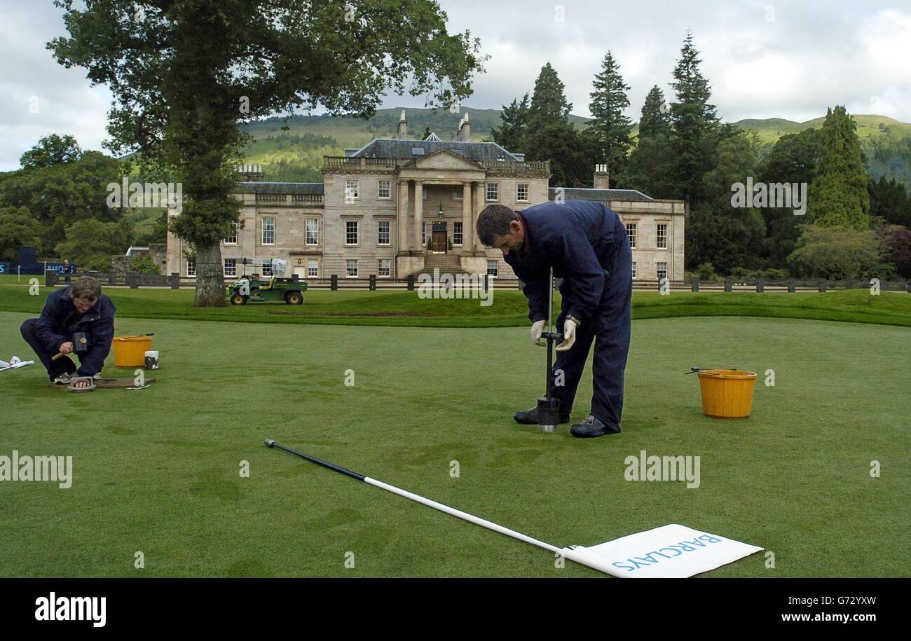 Barclays Scottish Open at Loch Lomond Stock Photo Alamy