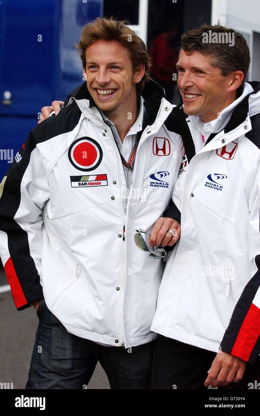 British Grand Prix Jenson Button Stock Photo Alamy