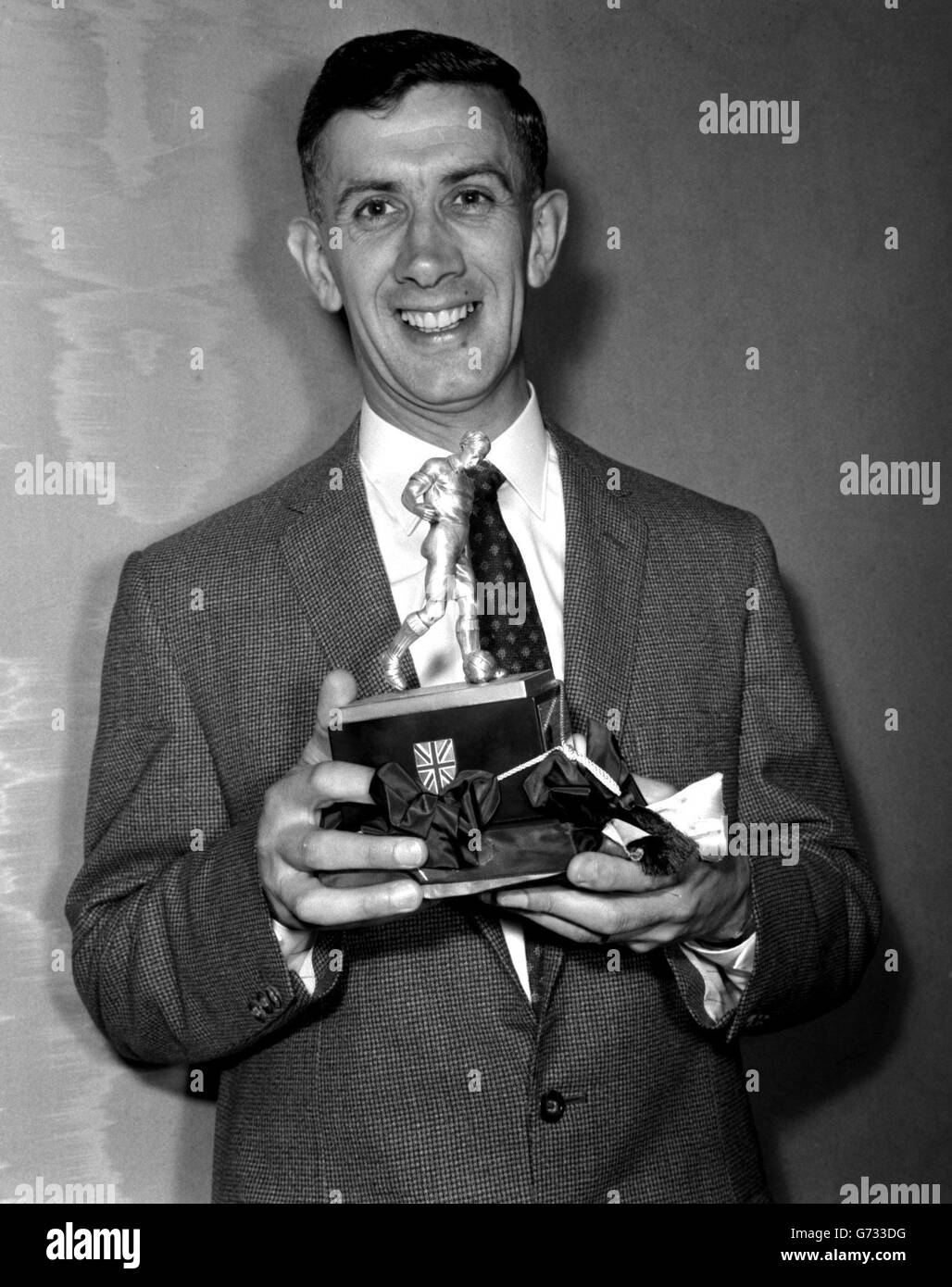 Jimmy Adamson Footballer of the Year 1962 Stock Photo - Alamy