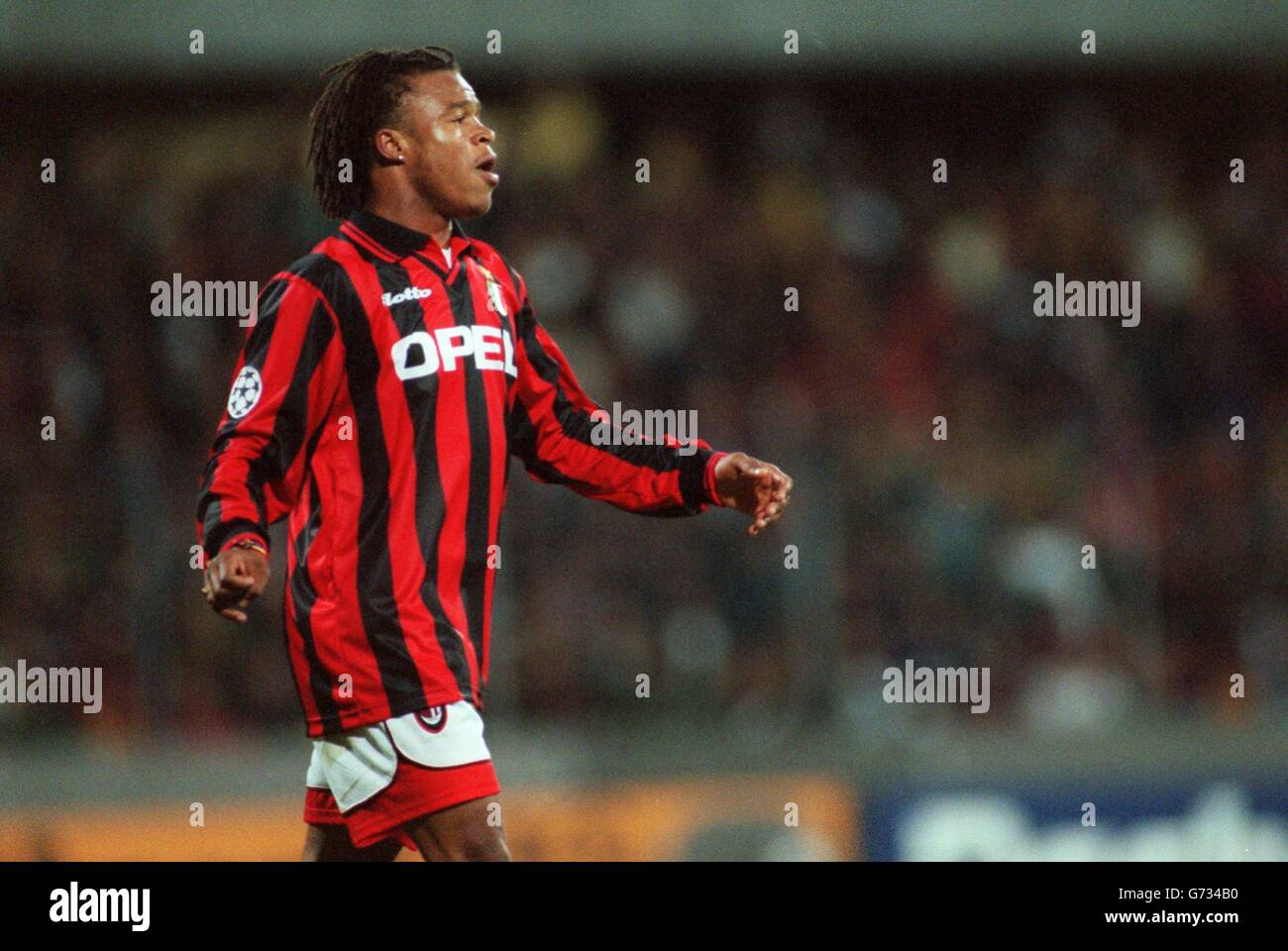 Soccer - UEFA Champions League - Rosenborg BK v AC Milan Stock Photo ...