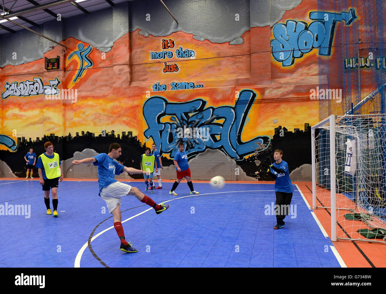 General action at the South Central Regional Final of the StreetGames