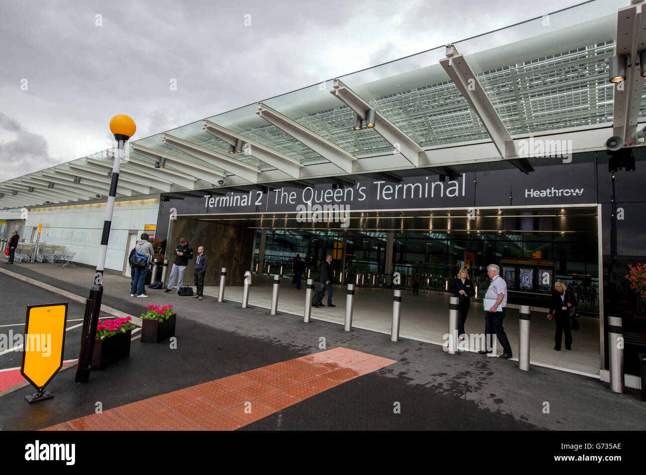 The new Terminal 2 The Queen Terminal at Heathrow Airport, which opened