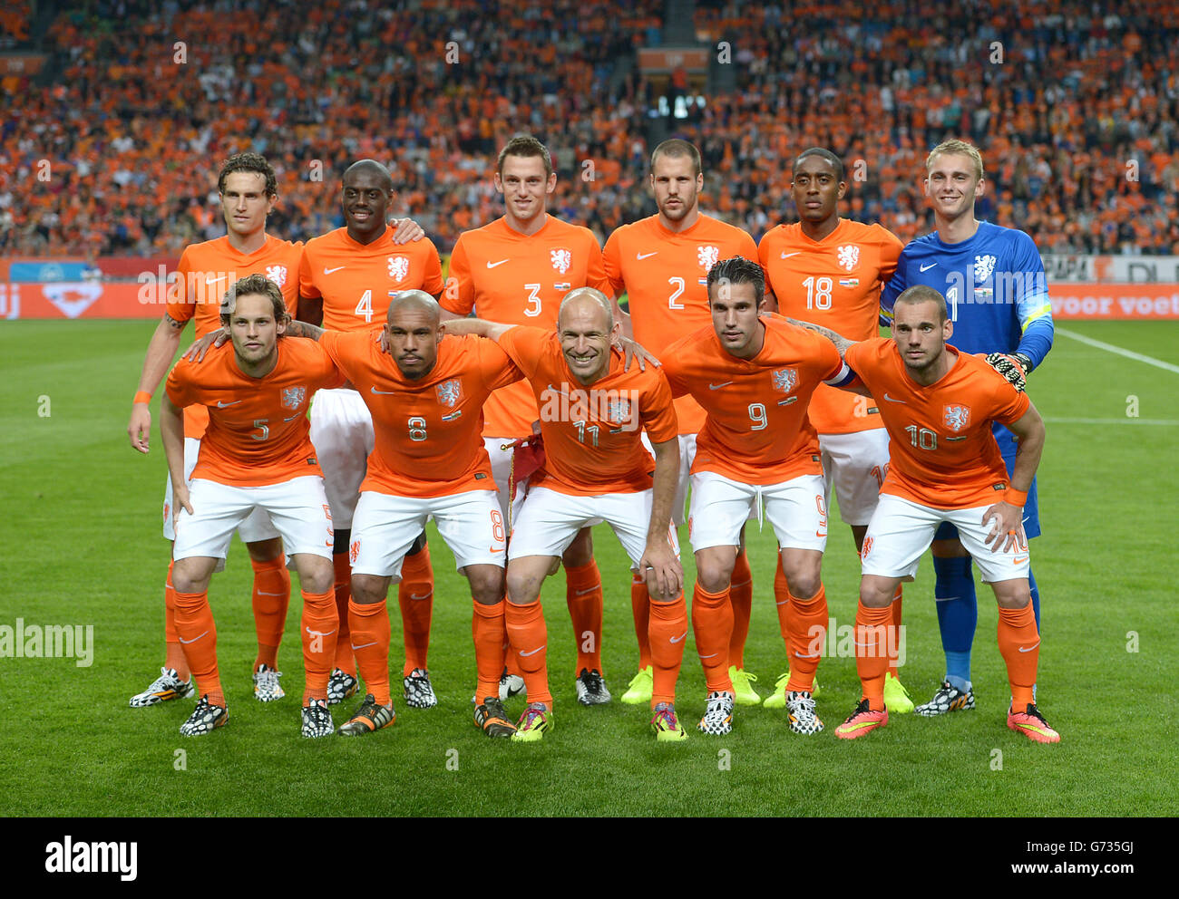 Soccer - International Friendly - Netherlands v Wales - Amsterdam Arena Stock Photo