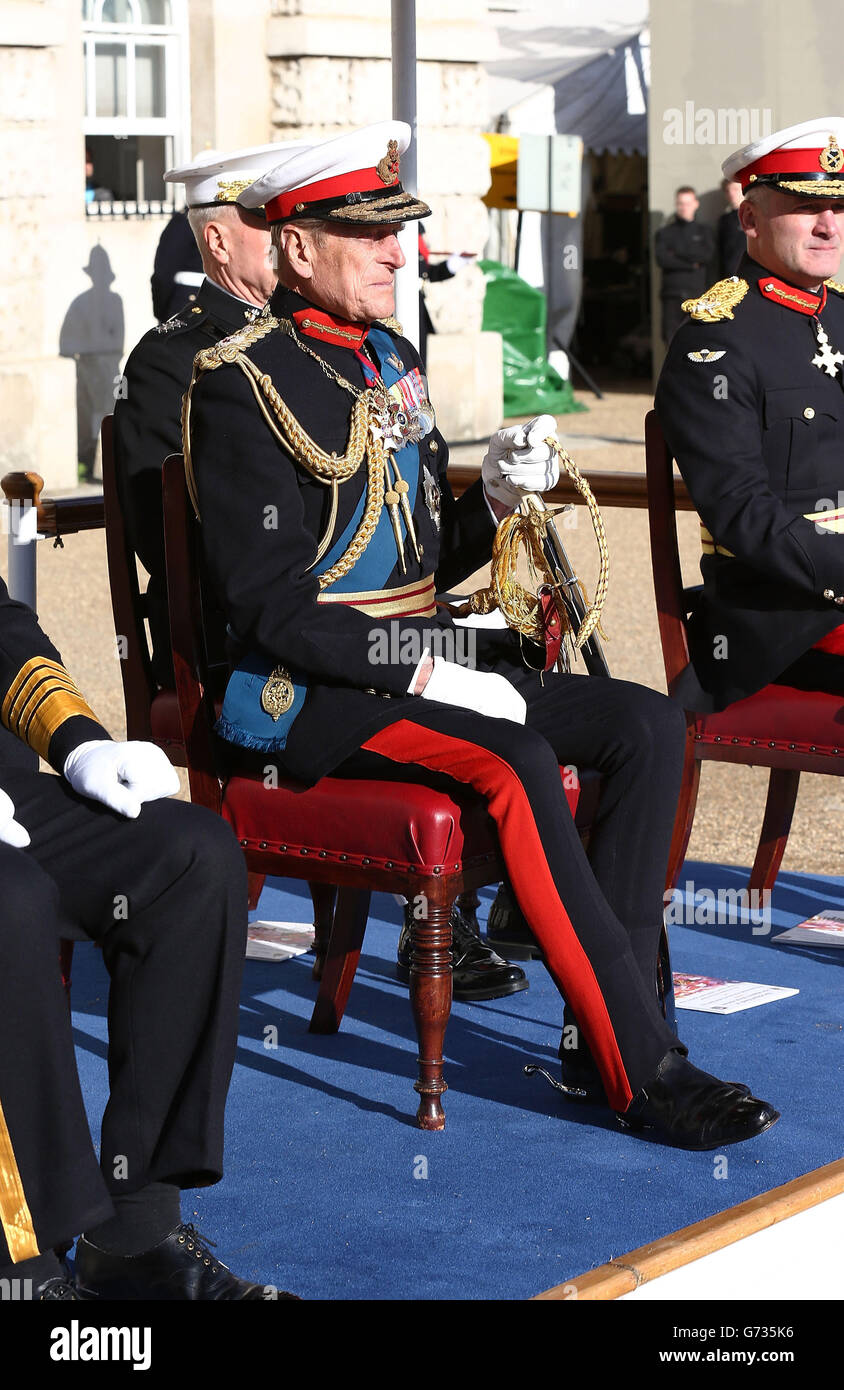 Royal Marines Stage Largest Ever Beating Retreat Stock Photo Alamy