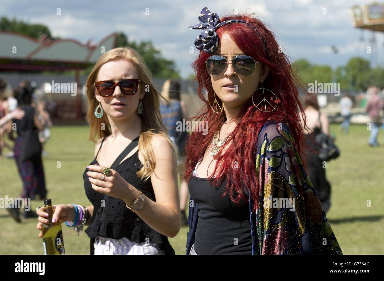 Field Day Festival London Stock Photo Alamy