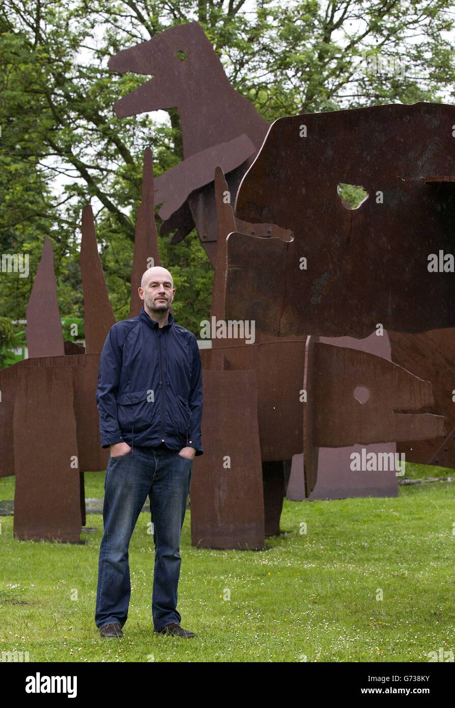 Jake Chapman Poses Installation By Him Brother Dinos Chapman Entitled