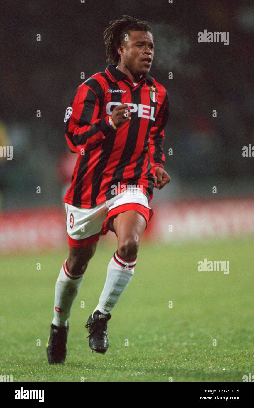 Soccer - UEFA Champions League - Rosenborg BK v AC Milan. Edgar Davids ...