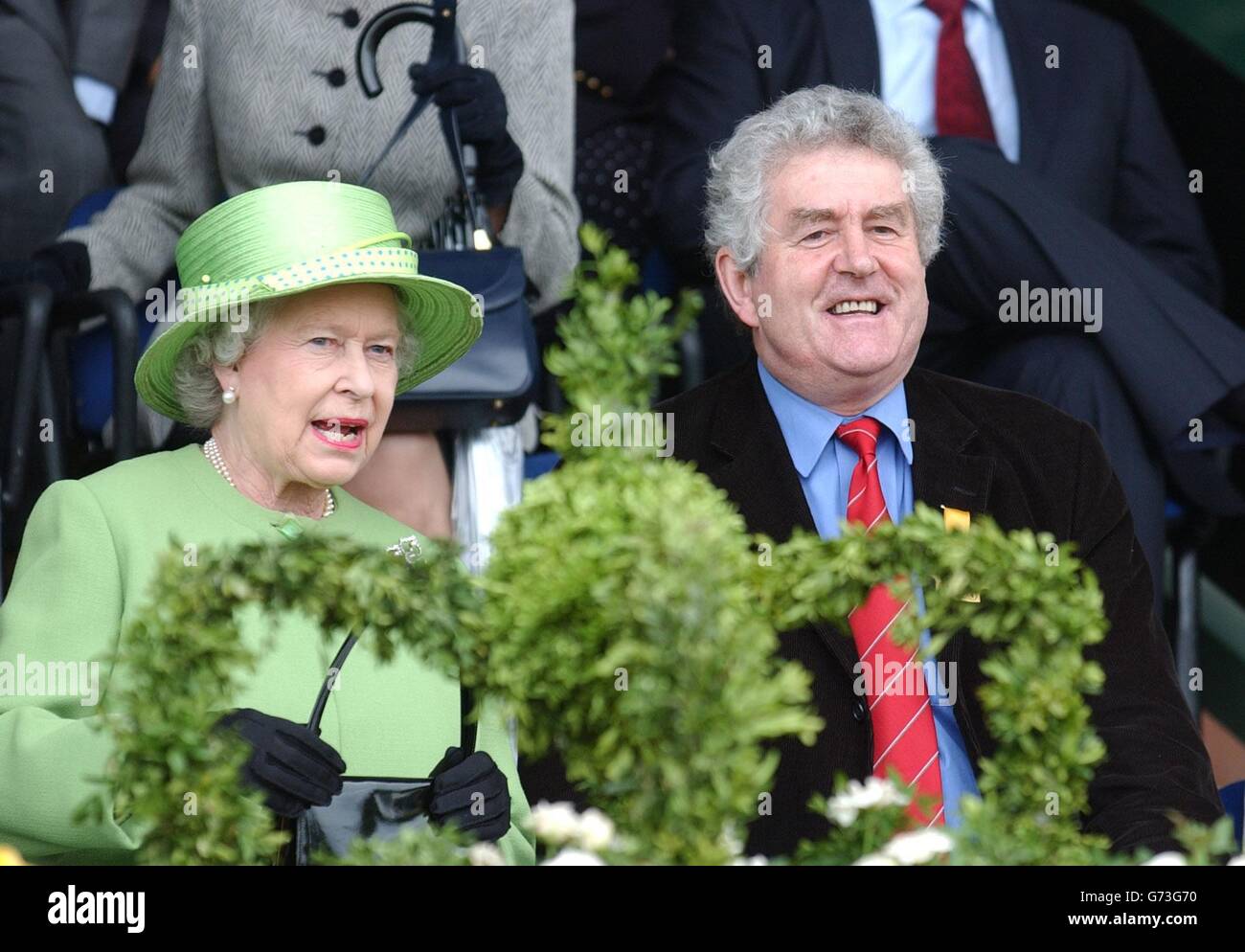 Queen & Rhodri Morgan Royal Welsh Show Stock Photo - Alamy