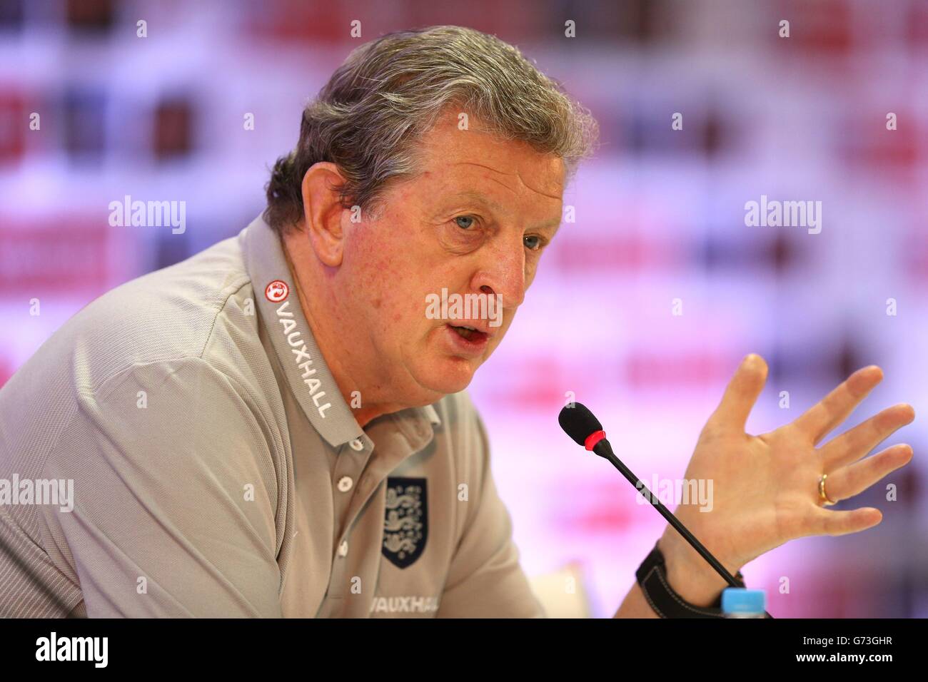 Soccer - FIFA World Cup 2014 - Group D - England v Italy - England Training Session and Press Conference - Day Two - Urca Mil... Stock Photo