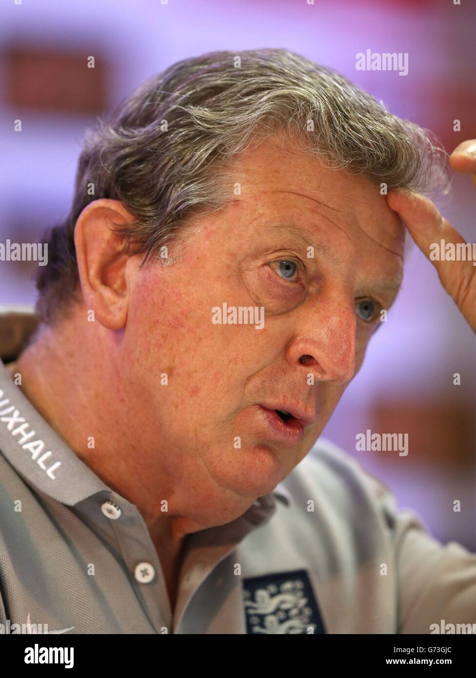 Soccer - FIFA World Cup 2014 - Group D - England v Italy - England Training Session and Press Conference - Day Two - Urca Mil... Stock Photo