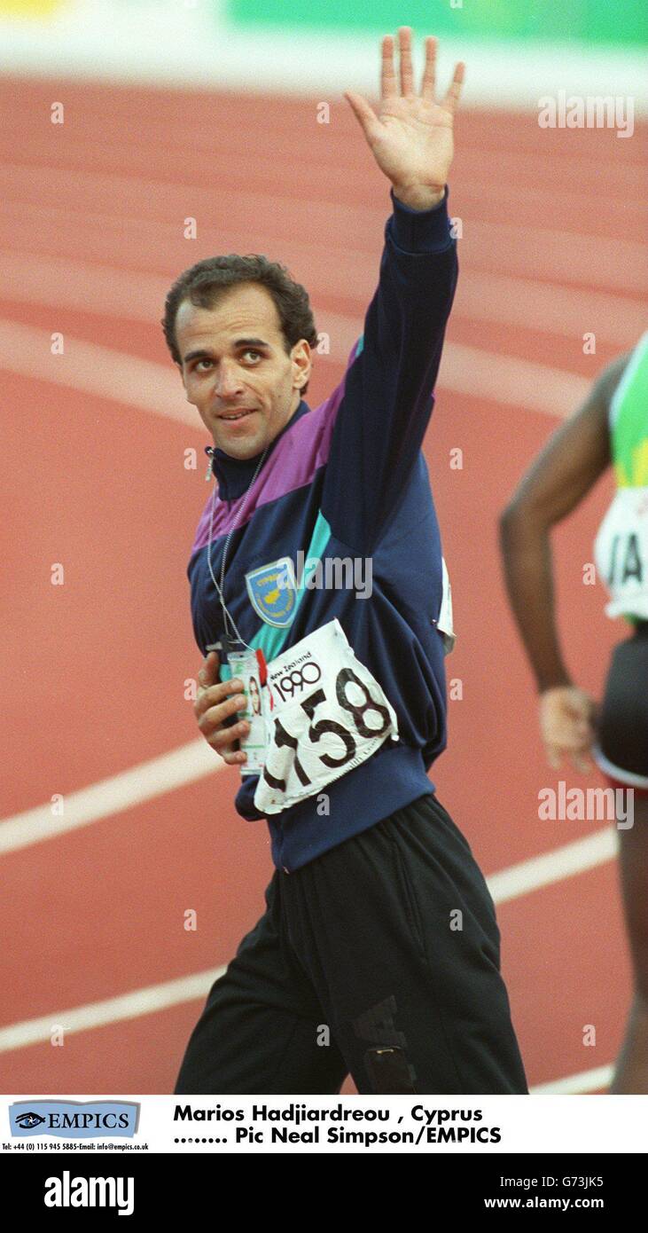 athletics-commonwealth-games-auckland-1990-stock-photo-alamy