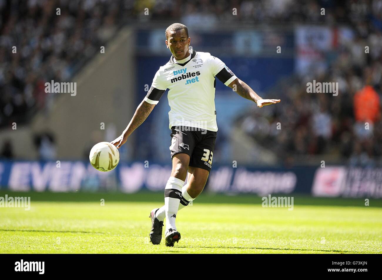 Soccer - Sky Bet Championship - Play Off - Final - Derby County v Queens Park Rangers - Wembley Stadium Stock Photo