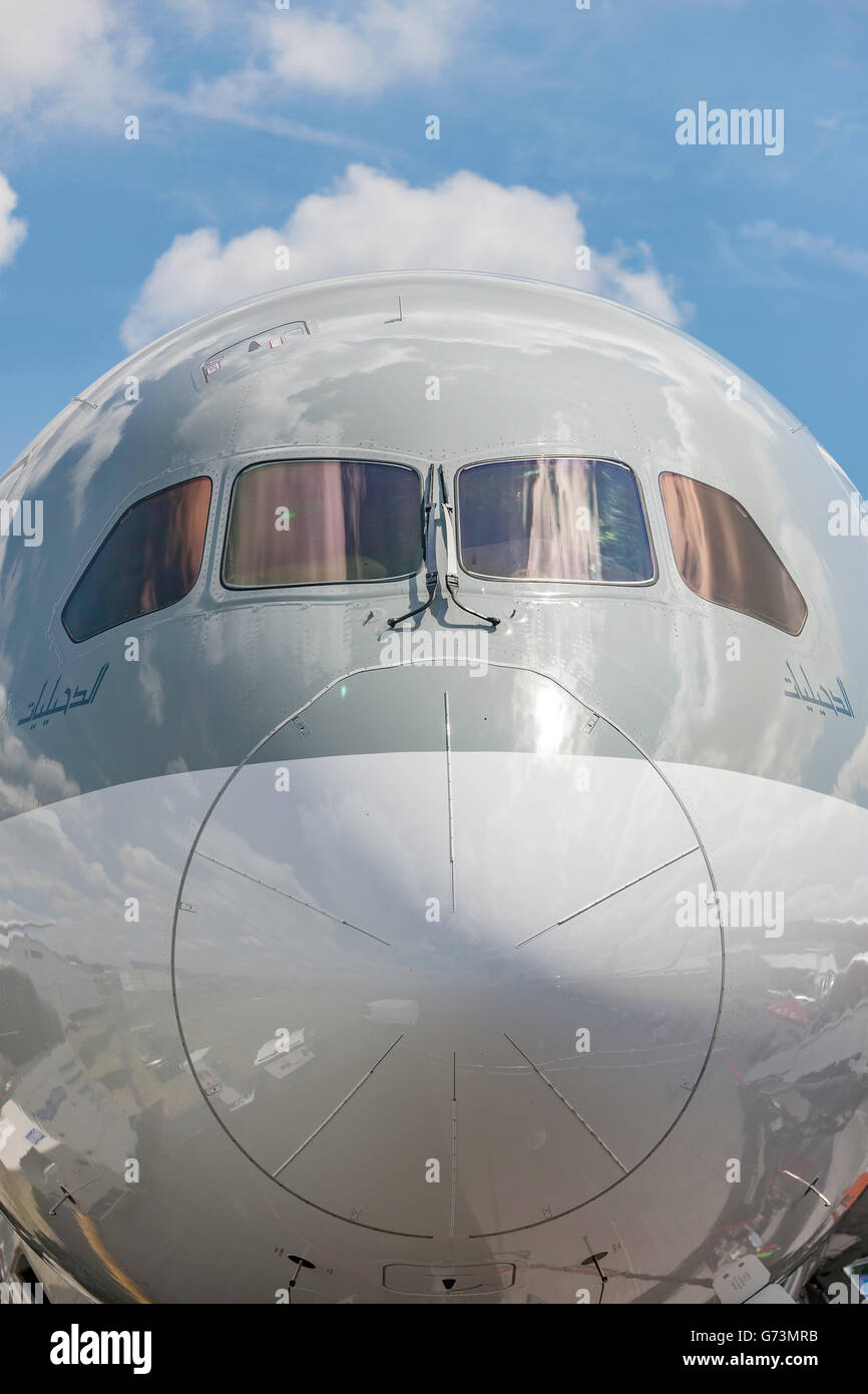 Qatar Airways Boeing 787-8 Dreamliner A7-BCM Stock Photo
