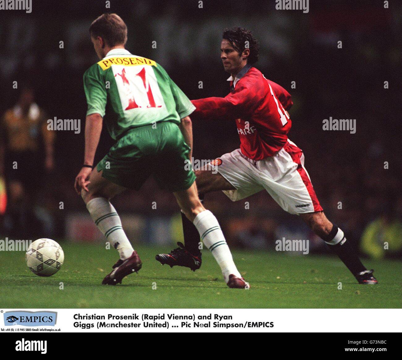 FANION COUPE UEFA // GIRONDINS DE BORDEAUX - RAPID VIENNE 15-29 SEPTEMBRE 1998