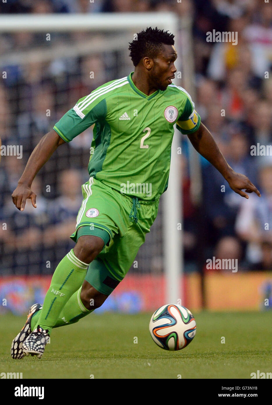 Soccer - International Friendly - Nigeria v Scotland - Craven Cottage Stock Photo