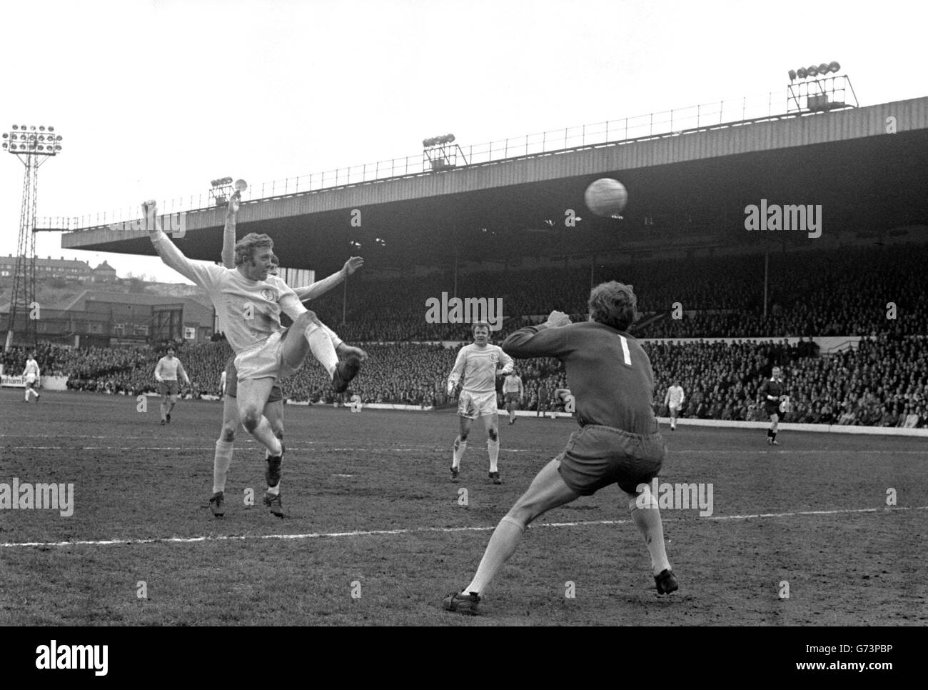 Leeds v West Bromwich Albion. Stock Photo