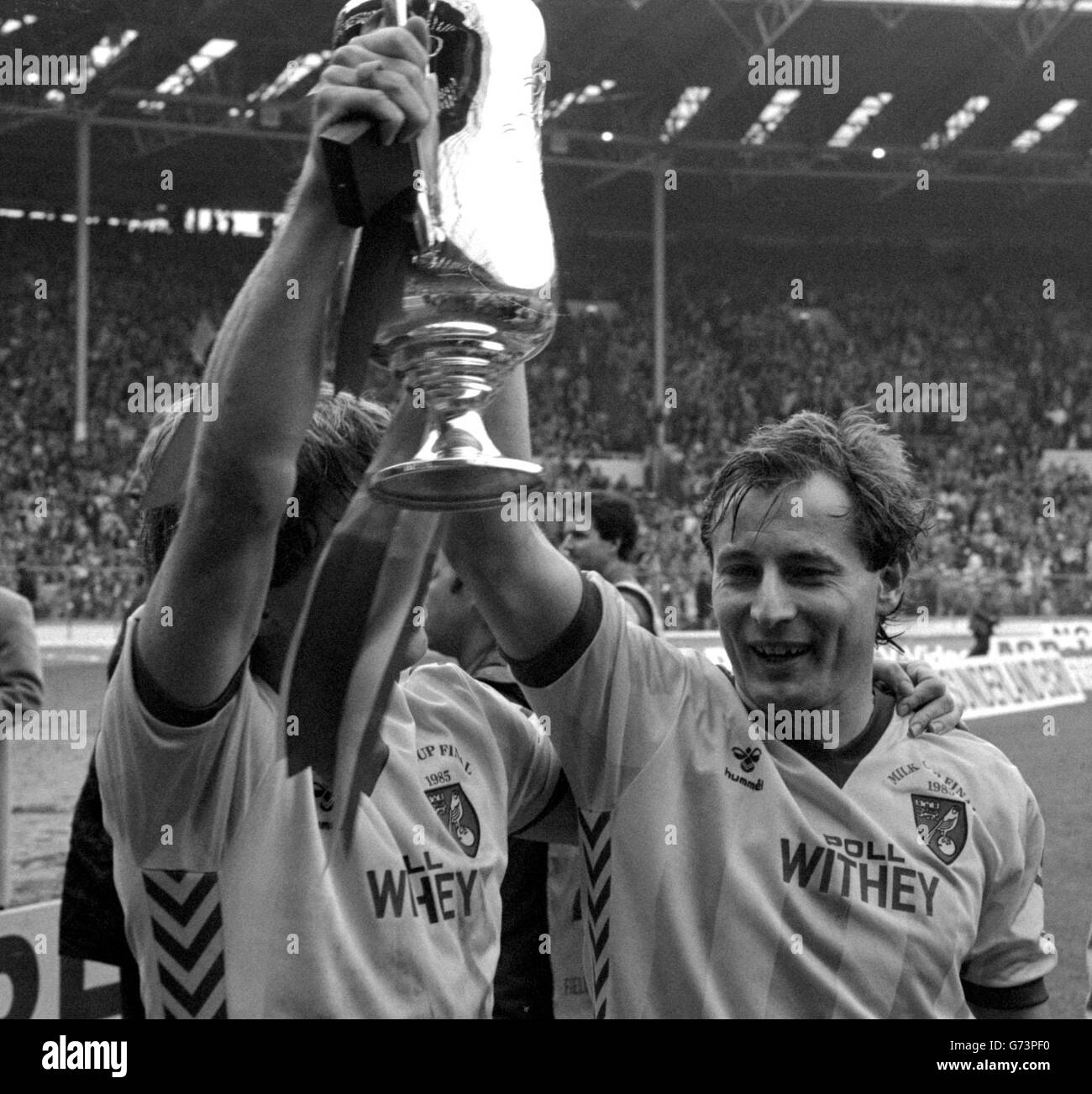 Milk Cup Final Stock Photo Alamy