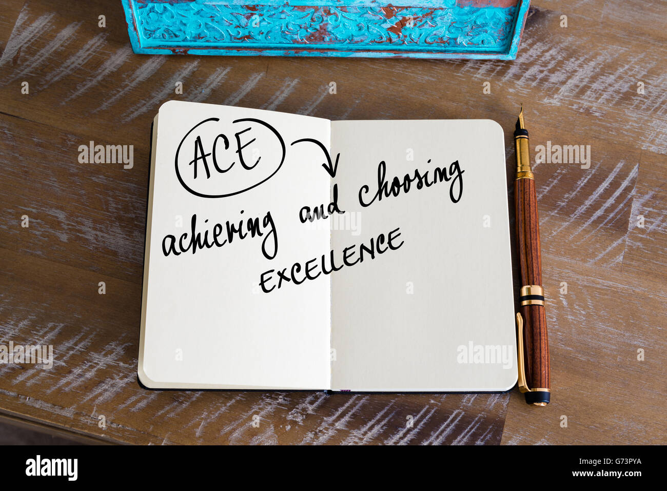 Business Acronym ACE as Achieving and Choosing Excellence Stock Photo -  Alamy