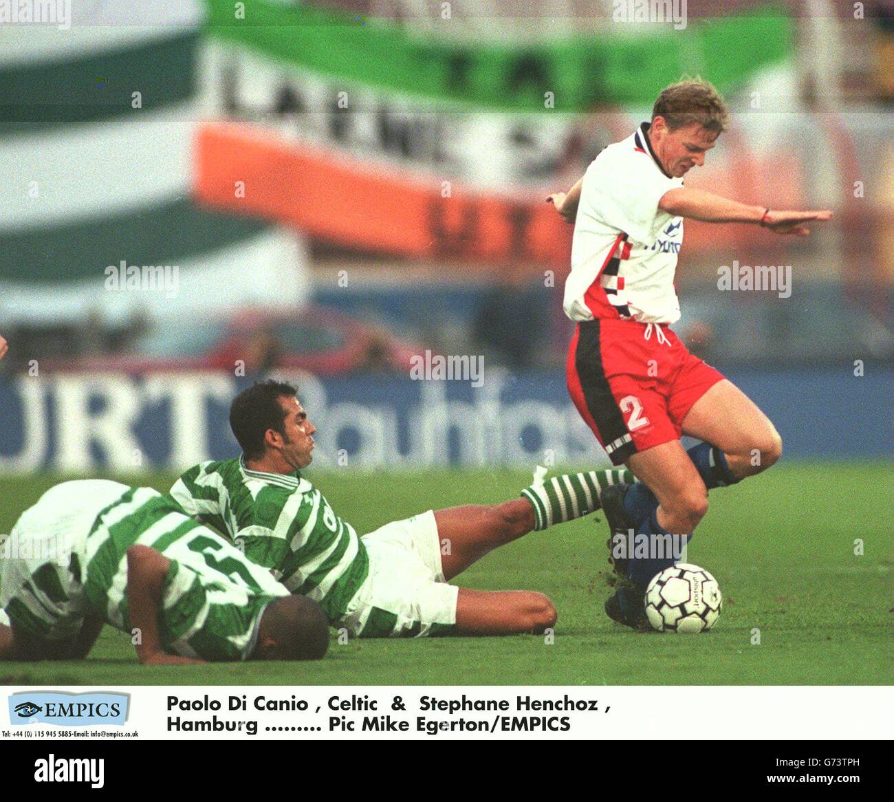 Soccer - Hamburg  v  Celtic Stock Photo