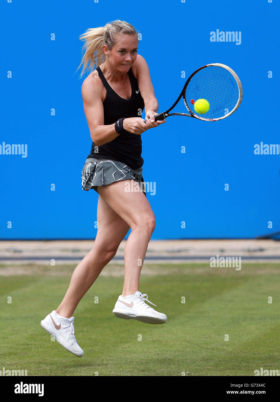 Klara Koukalova during the AEGON Classic at Edgbaston Priory Club, Birmingham. Stock Photo