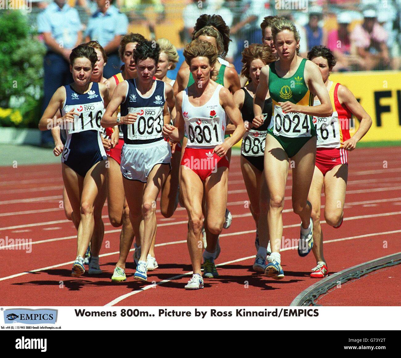 Commonwealth Games Auckland-Athletics. Womens 800m. Picture by Ross Kinnaird/EMPICS Stock Photo