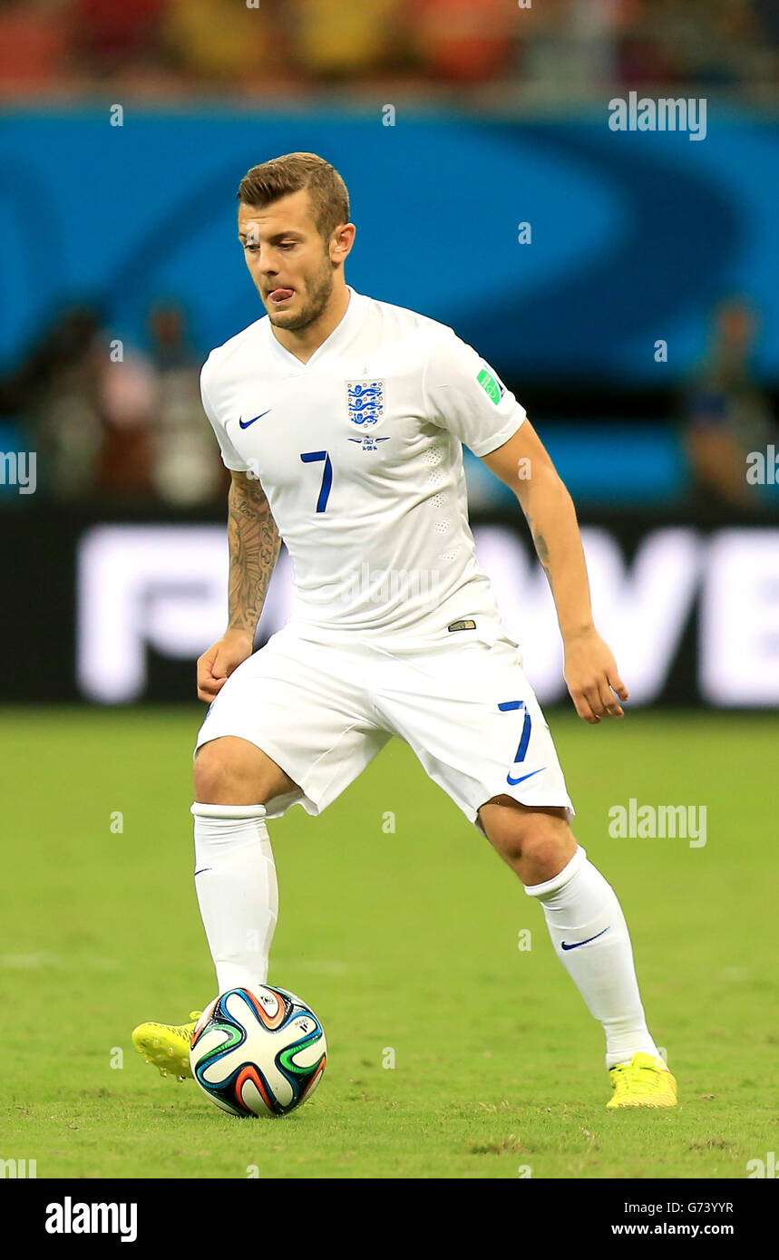 England's Jack Wilshere during the FIFA World Cup, Group D match at the  Arena da Amazonia, Manaus, Brazil. PRESS ASSOCIATION Photo. Picture date:  Saturday June 14, 2014. See PA story SOCCER England.
