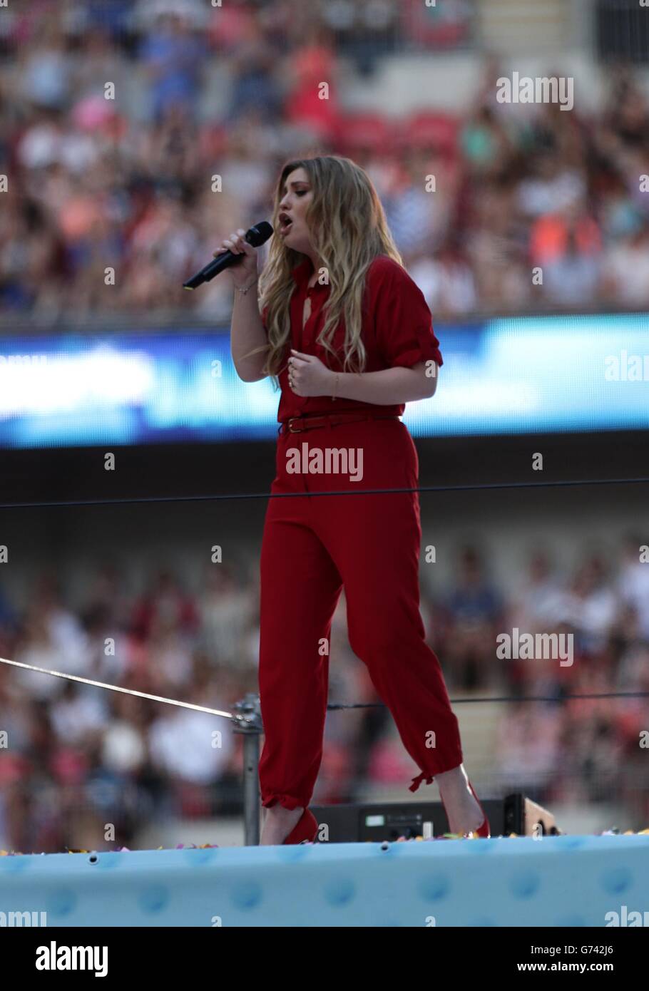 Ella henderson performs capital fms summertime ball wembley stadium hi