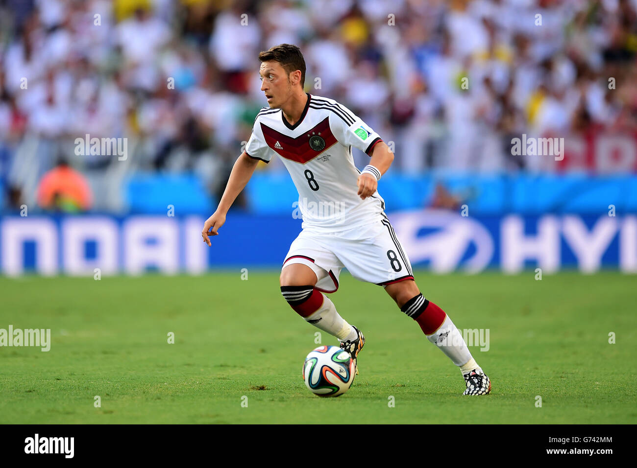 Soccer - FIFA World Cup 2014 - Group G - Germany v Ghana - Estadio Castelao. Germany's Mesut Ozil Stock Photo
