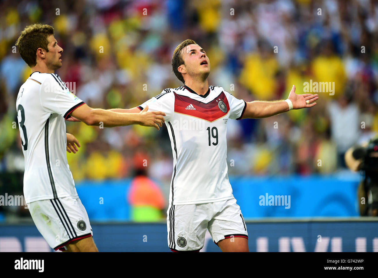 Mario götze goal germany world cup hires stock photography and images