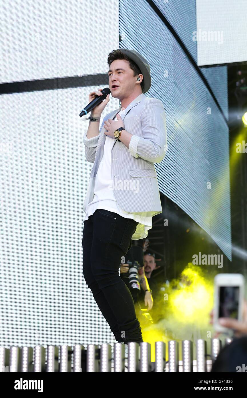 Jake Roche of Rixton during Capital FM's Summertime Ball at Wembley ...