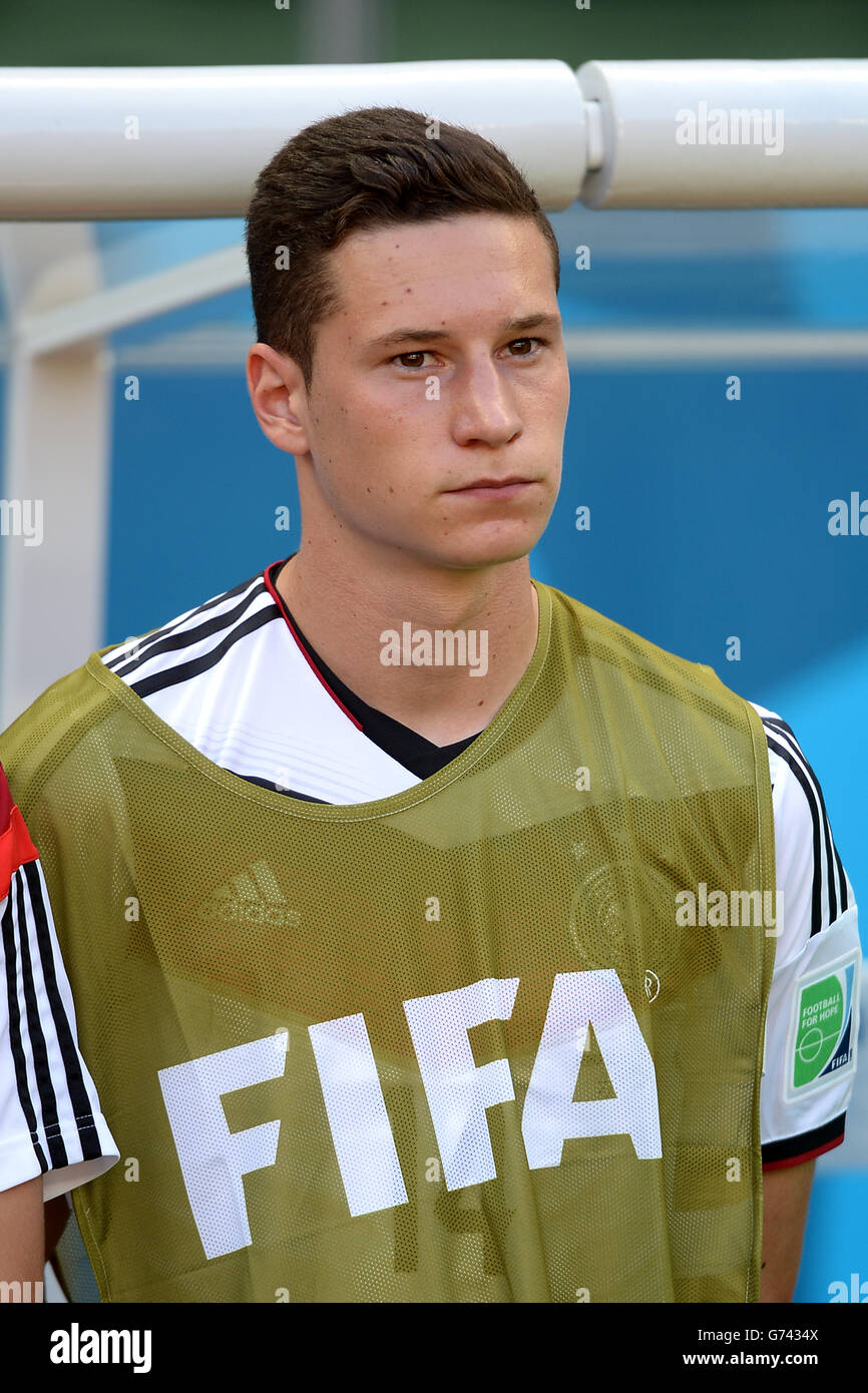 Soccer - FIFA World Cup 2014 - Group G - Germany v Ghana - Estadio Castelao. Germany's Benedikt Howedes Stock Photo