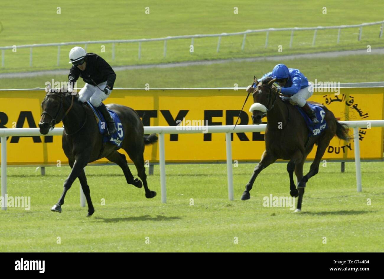 RACING Curragh 2 Stock Photo - Alamy