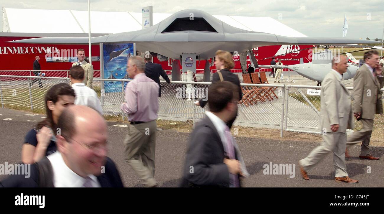 Farnborough International Airshow Stock Photo Alamy