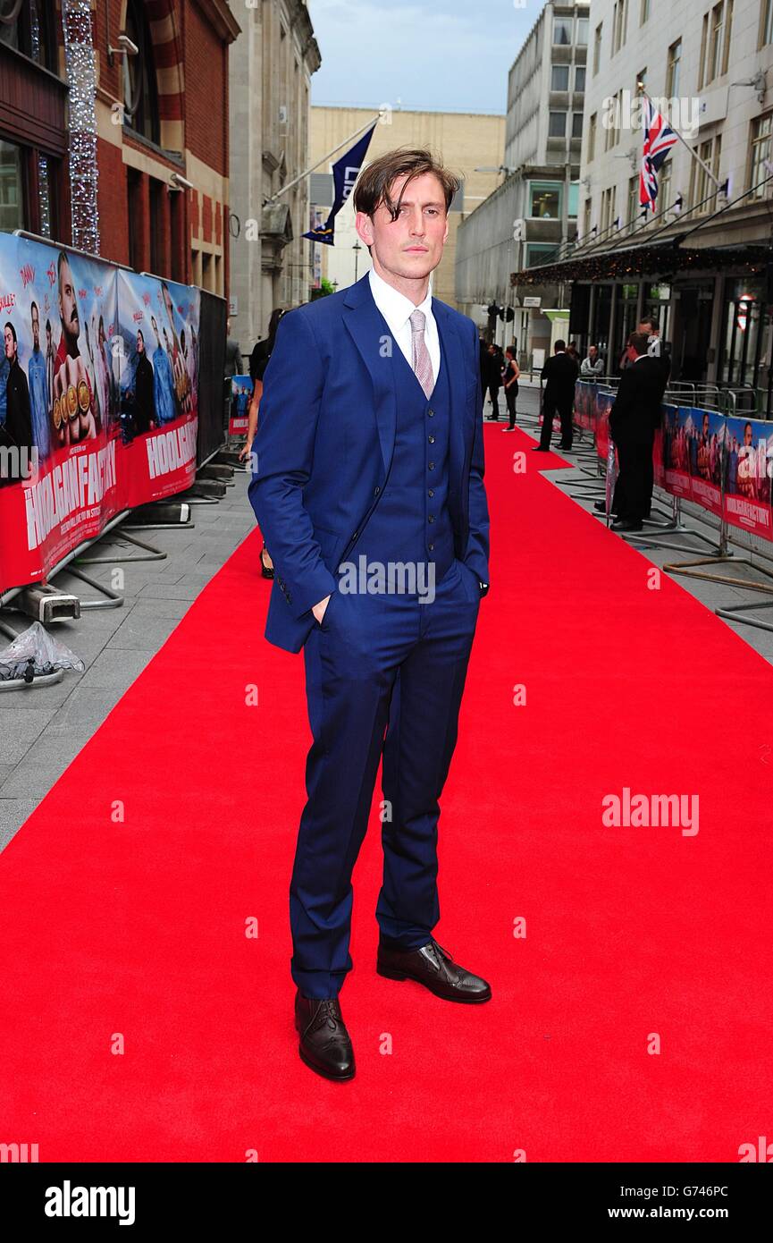The Hooligan Factory Premiere - London Stock Photo - Alamy