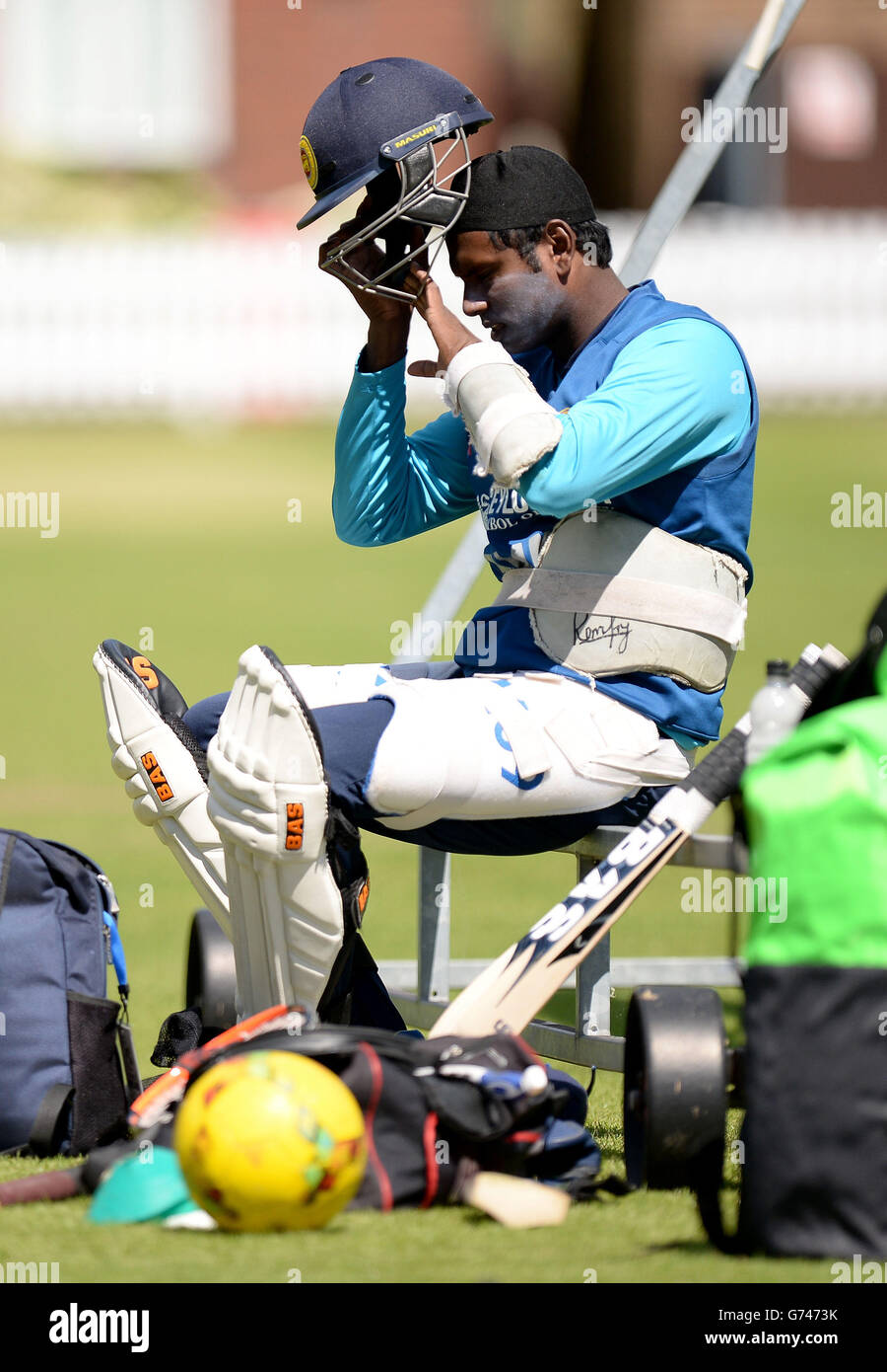 Cricket England v Sri Lanka First Test Sri Lanka Nets Session
