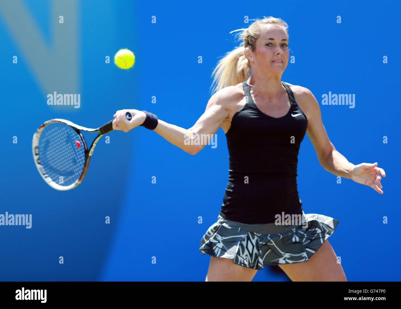 Klara Koukalova during the AEGON Classic at Edgbaston Priory Club, Birmingham. Stock Photo