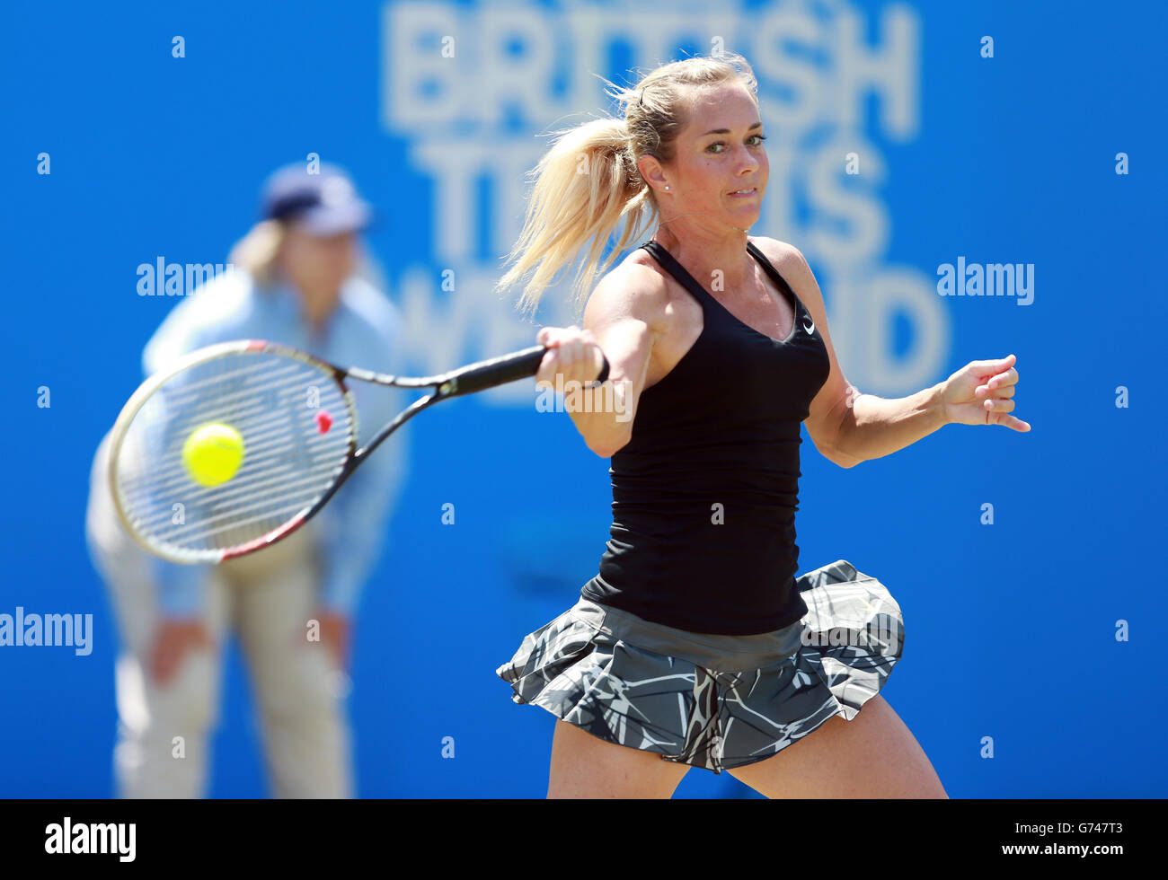 Tennis - AEGON Classic 2014 - Day Five - Edgbaston Priory Club. Klara Koukalova during the AEGON Classic at Edgbaston Priory Club, Birmingham. Stock Photo